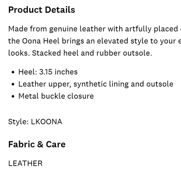 Lucky Brand OONA Heel - Picture 9 of 10